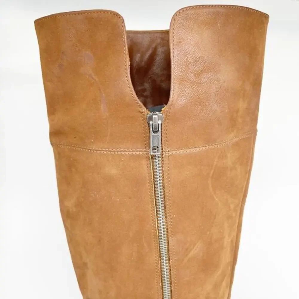 Mia Women's Carsyn Knee High Tall Western Coastal Cowgirl Boots‎ Brown 8.5M